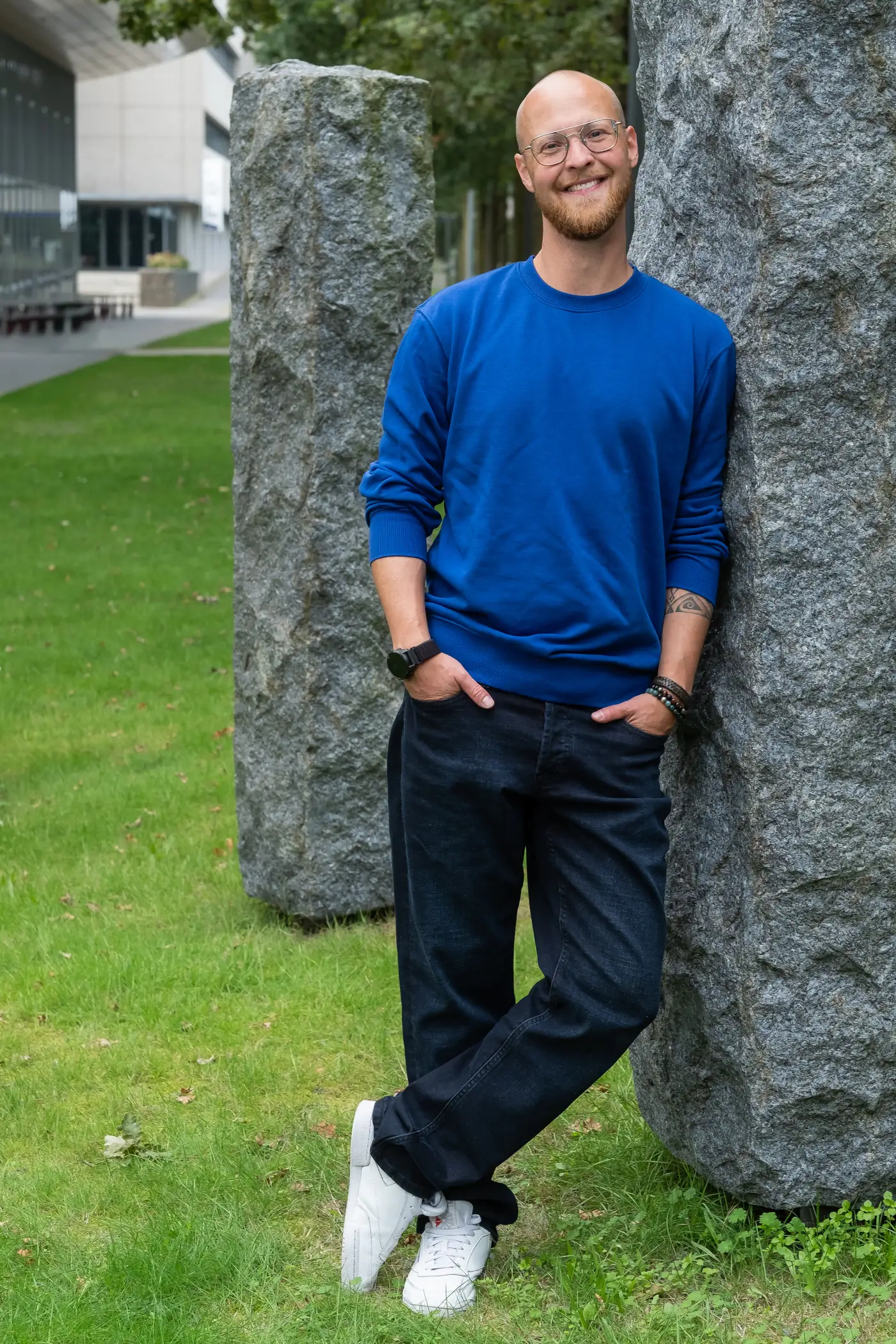Merlijn Linschooten, fractional CMO for deep tech, at High Tech Campus Eindhoven